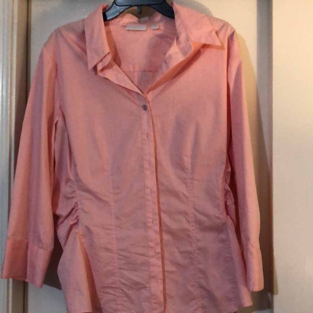 Pink Button up blouse